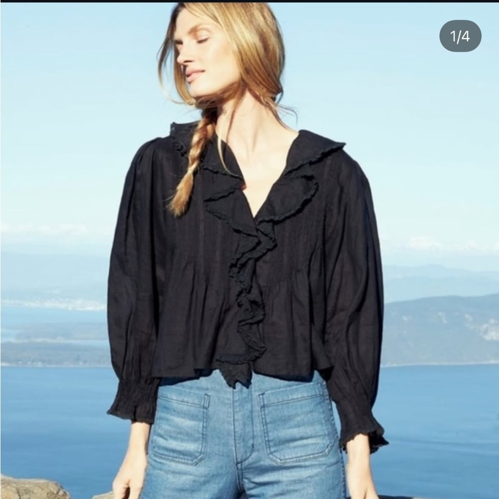 Doen ramie river blouse